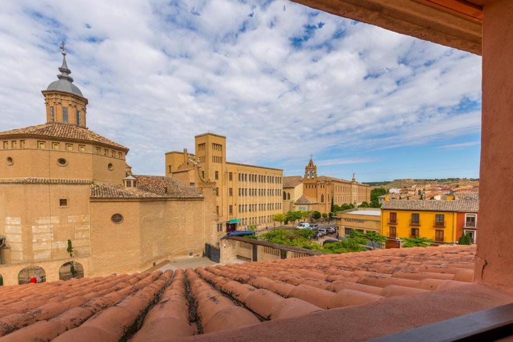Palacio Descalzos -Atico 3B- Parking Incluido Tudela Kültér fotó