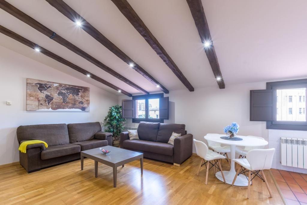 Palacio Descalzos -Atico 3B- Parking Incluido Tudela Kültér fotó
